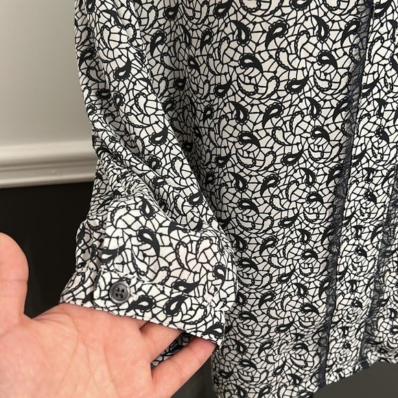 Halogen Blouse Medium Swirl Design Polyester - Picture 7 of 8